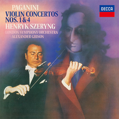 ヘンリク・シェリング / パガニーニ：ヴァイオリン協奏曲第1番、第4番【CD】