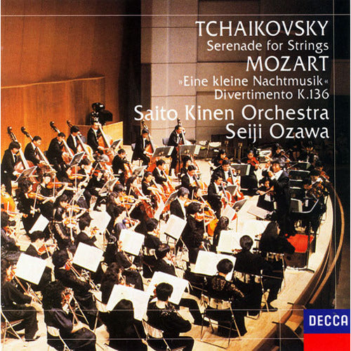 小澤征爾 / チャイコフスキー：弦楽セレナード、モーツァルト：アイネ・クライネ・ナハトムジーク【CD】