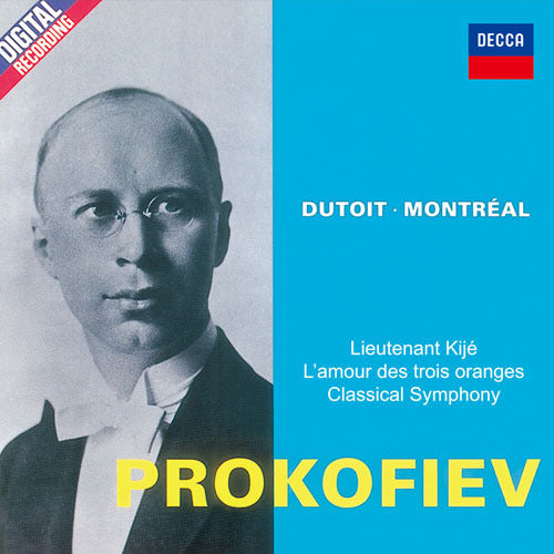 シャルル・デュトワ / プロコフィエフ：交響曲 第1番、組曲《キージェ中尉》、組曲《3つのオレンジへの恋》【CD】【SHM-CD】
