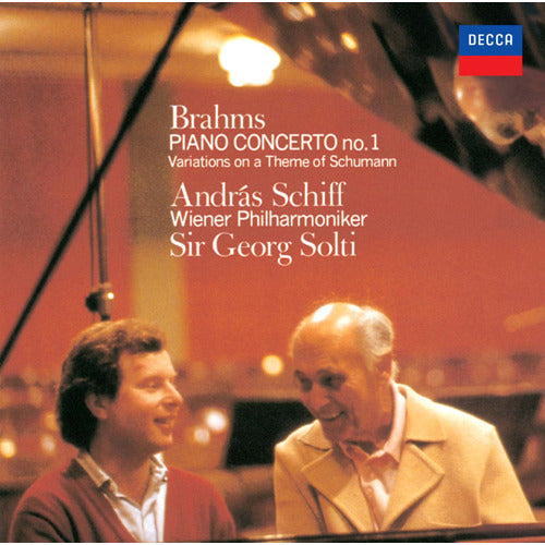 アンドラーシュ・シフ / ブラームス：ピアノ協奏曲第1番、シューマンの主題による変奏曲【CD】