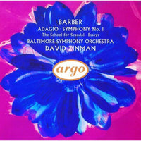 デイヴィッド・ジンマン / バーバー：弦楽のためのアダージョ
