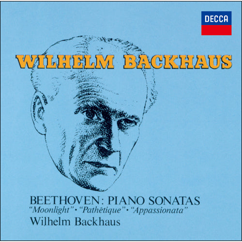 ヴィルヘルム・バックハウス / ベートーヴェン：3大ピアノ・ソナタ集 《月光》《悲愴》《熱情》（モノラル）【CD】【SHM-CD】