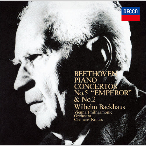 ヴィルヘルム・バックハウス / ベートーヴェン：ピアノ協奏曲第2番・第5番《皇帝》【モノラル】【CD】【SHM-CD】
