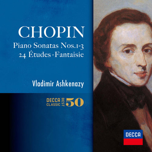 ヴラディーミル・アシュケナージ / ショパン：ピアノ・ソナタ(全3曲)、24の練習曲集【CD】【SHM-CD】