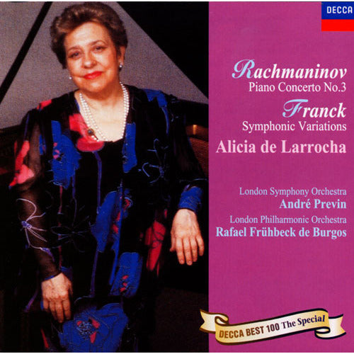 アリシア・デ・ラローチャ / ラフマニノフ：ピアノ協奏曲第3番、他【CD】