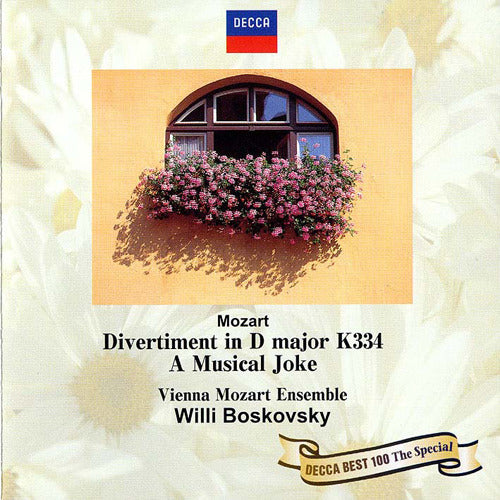 ヴィリー・ボスコフスキー / モーツァルト：ディヴェルティメント第17番、他【CD】