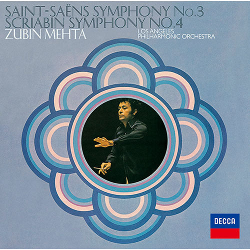 ズービン・メータ / サン=サーンス：交響曲第3番《オルガン》｜スクリャービン：交響曲第4番《法悦の詩》【CD】