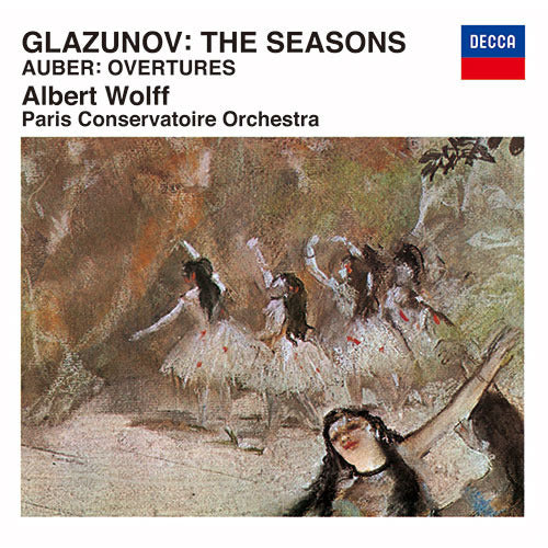 アルベール・ヴォルフ / グラズノフ:バレエ音楽《四季》/オーベール:序曲集【CD】
