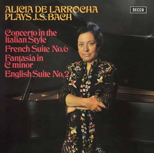 アリシア・デ・ラローチャ / J.S.バッハ：イタリア協奏曲、イギリス組曲第2番、フランス組曲第6番、幻想曲【CD】