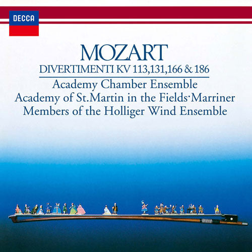アカデミー室内アンサンブル / モーツァルト：ディヴェルティメント第1番～第4番【CD】