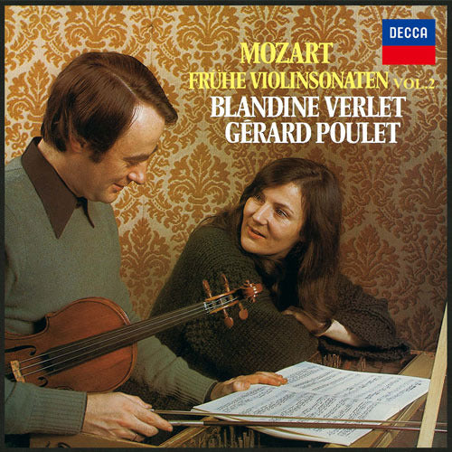 ジェラール・プーレ / モーツァルト：初期ヴァイオリン・ソナタ集Vol.2【CD】