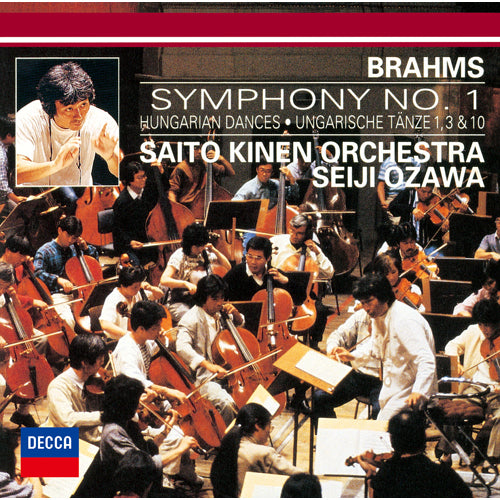 小澤征爾 / ブラームス: 交響曲第1番、ハンガリー舞曲第1番・第3番・第10番【CD】【UHQCD】