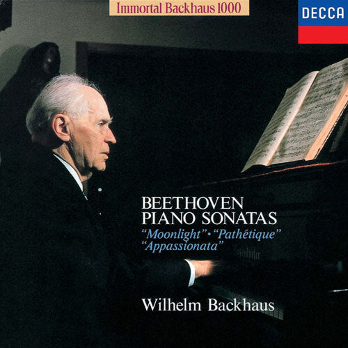 ヴィルヘルム・バックハウス / ベートーヴェン: 3大ピアノ・ソナタ集 悲愴・月光・熱情【CD】