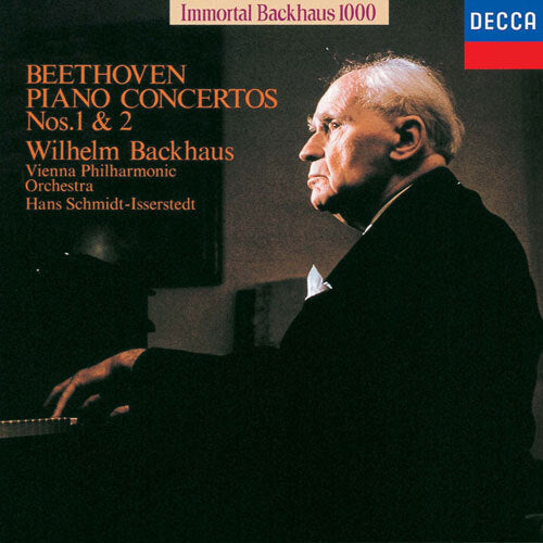 ヴィルヘルム・バックハウス / ベートーヴェン：ピアノ協奏曲　第1・2番【CD】
