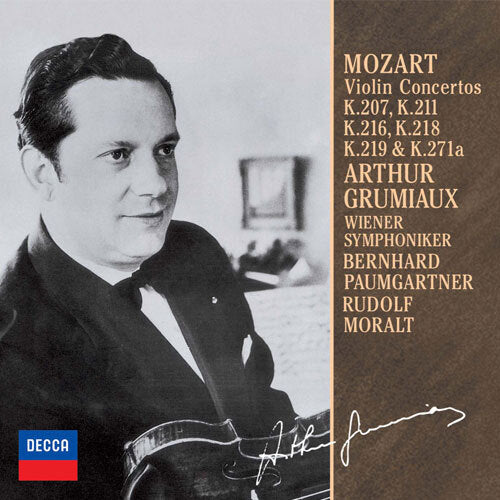アルテュール・グリュミオー / モーツァルト：ヴァイオリン協奏曲集（モノラル録音）【CD】