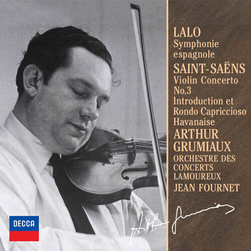 アルテュール・グリュミオー / ラロ：スペイン交響曲/サン=サーンス：ヴァイオリン協奏曲第3番 他（モノラル録音）【CD】