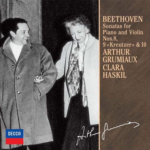 アルテュール・グリュミオー / ベートーヴェン：ヴァイオリン・ソナタ第8番～10番（モノラル録音）【CD】