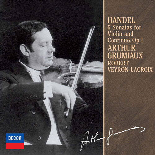 アルテュール・グリュミオー / ヘンデル：ヴァイオリン・ソナタ集 作品1【CD】