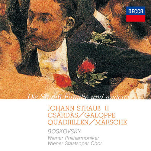 ヴィリー・ボスコフスキー / ヨハン・シュトラウス2世：チャルダーシュ、ガロップ、カドリーユ、マーチ集【初回限定盤】【CD】【SHM-CD】