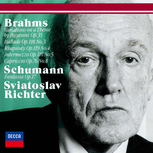 スヴャトスラフ・リヒテル / ブラームス：パガニーニの主題による変奏曲、シューマン：幻想曲、他【CD】