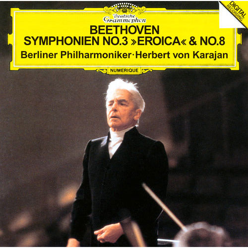 ヘルベルト・フォン・カラヤン / ベートーヴェン：交響曲第3番《英雄》&第8番 【CD】【SHM-CD】