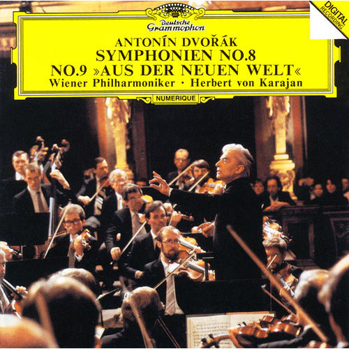 ヘルベルト・フォン・カラヤン / ドヴォルザーク：交響曲第8番&第9番《新世界より》 【CD】【SHM-CD】