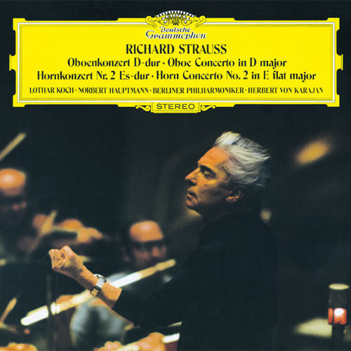 ヘルベルト・フォン・カラヤン / R．シュトラウス：オーボエ協奏曲、ホルン協奏曲【初回限定盤】【CD】【プラチナSHM】