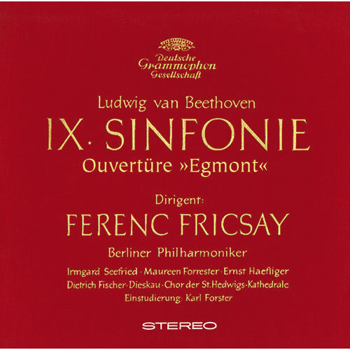 フェレンツ・フリッチャイ / ベートーヴェン: 交響曲第9番《合唱》、《エグモント》序曲【CD】【MQA/UHQCD】