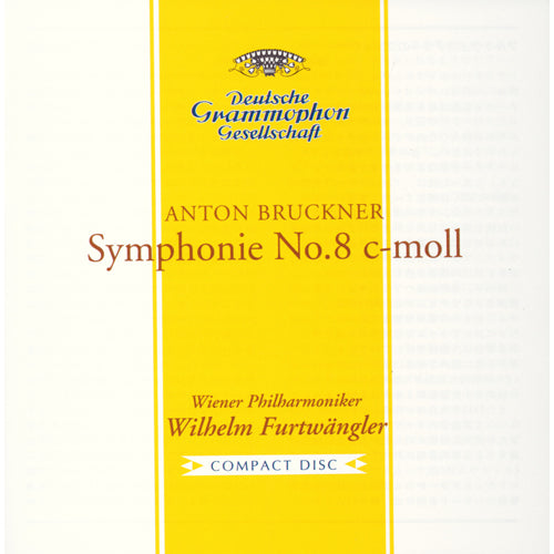 ヴィルヘルム・フルトヴェングラー / ブルックナー：交響曲第8番【初回生産限定】【CD】【UHQCD】