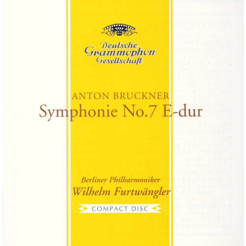 ヴィルヘルム・フルトヴェングラー / ブルックナー：交響曲第7番【初回生産限定】【CD】【UHQCD】
