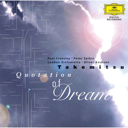 オリヴァー・ナッセン / 武満徹：夢の引用、他 オーケストラのための作品集【CD】