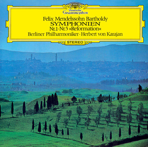 KARAJAN 1970s メンデルスゾーン交響曲 ヘルベルト・フォン・カラヤン / メンデルスゾーン：交響曲第1番・第5