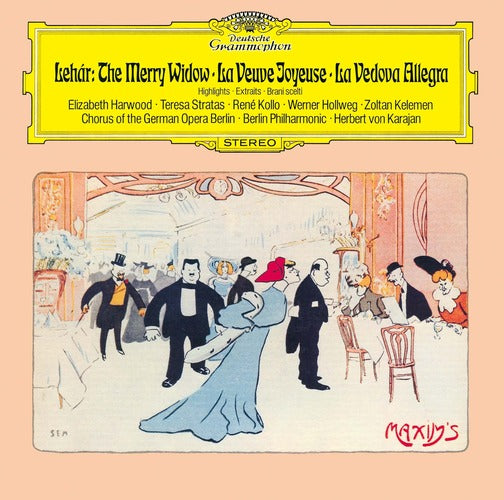 ヘルベルト・フォン・カラヤン / レハール：喜歌劇《メリー・ウィドウ》【CD】【SHM-CD】