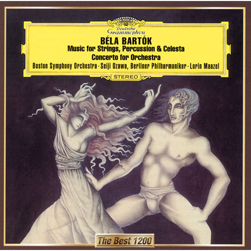 小澤征爾 / バルトーク：管弦楽のための協奏曲／弦楽器、打楽器とチェレスタのための音楽【CD】