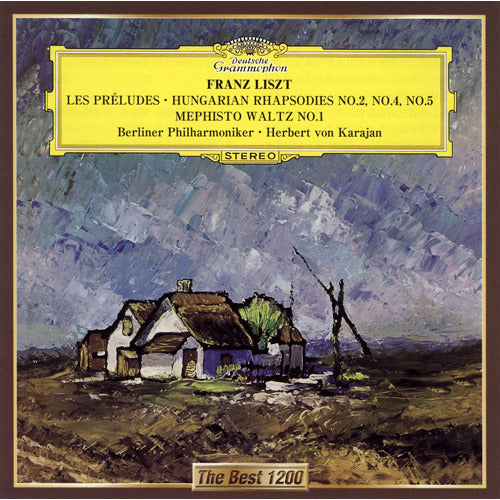 ヘルベルト・フォン・カラヤン / リスト：交響詩《前奏曲》、ハンガリー狂詩曲第2番、第4番＆第5番、メフィスト・ワルツ第1番【CD】