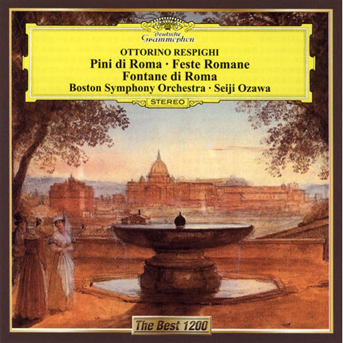 小澤征爾 / レスピーギ：交響詩《ローマの松》、《ローマの祭り》、《ローマの噴水》【CD】