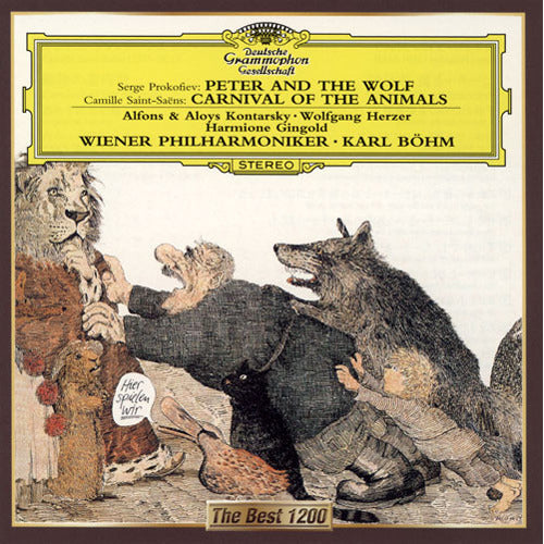 カール・ベーム / サン=サーンス：組曲《動物の謝肉祭》、プロコフィエフ：《ピーターと狼》【CD】