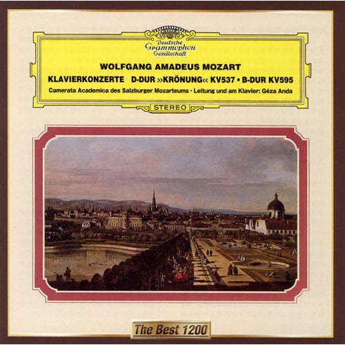 ゲザ・アンダ / モーツァルト：ピアノ協奏曲第26番《戴冠式》、第27番【CD】