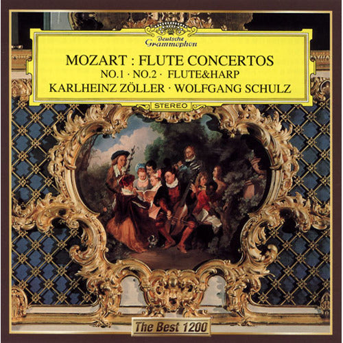 カールハインツ・ツェラー / モーツァルト：フルート協奏曲第1番＆第2番、フルートとハープのための協奏曲【CD】