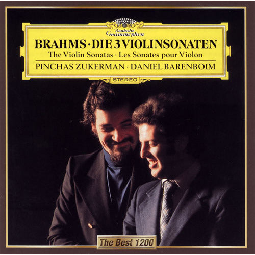 ピンカス・ズーカーマン / ブラームス：ヴァイオリン・ソナタ全集【CD】