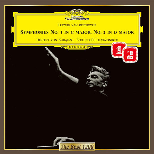 ヘルベルト・フォン・カラヤン / ベートーヴェン：交響曲第1番＆第2番【CD】