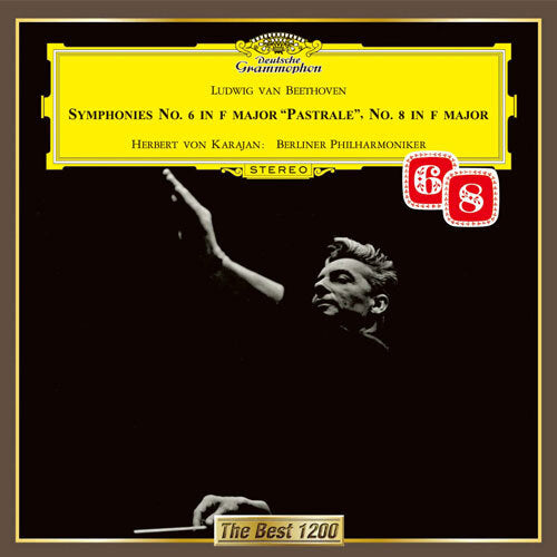 ヘルベルト・フォン・カラヤン / ベートーヴェン：交響曲第6番《田園》＆第8番【CD】