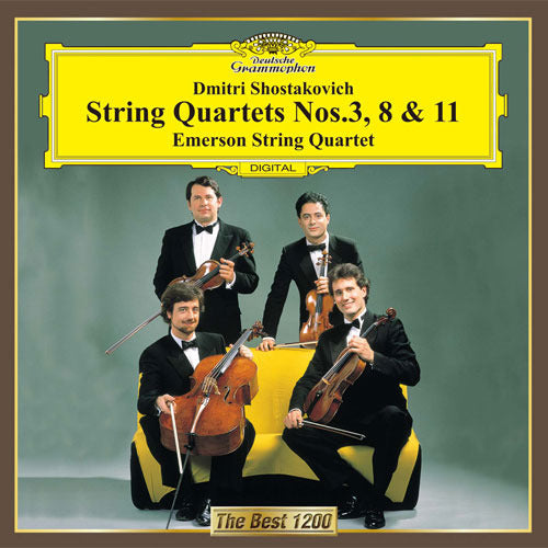 エマーソン弦楽四重奏団 / ショスタコーヴィチ：弦楽四重奏第3番、第8番、第11番【CD】