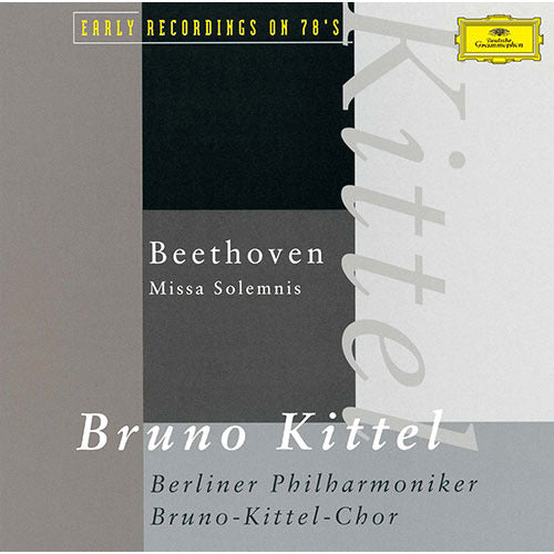ブルーノ・キッテル／ベルリン・フィルハーモニー管弦楽団 / ベートーヴェン:ミサ・ソレムニス【CD】【SHM-CD】