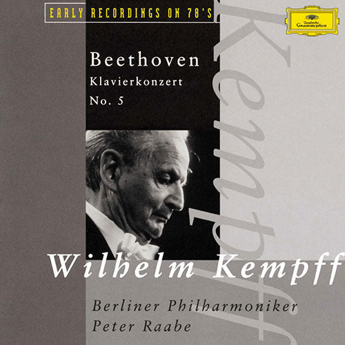 ペーター・ラーベ、ヴィルヘルム・ケンプ / ベートーヴェン:ピアノ協奏曲第5番《皇帝》【CD】【SHM-CD】