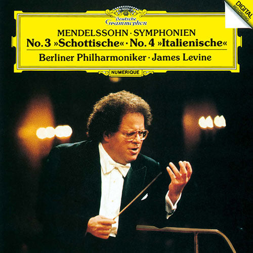 ジェイムズ・レヴァイン / メンデルスゾーン:交響曲第3番《スコットランド》、第4番《イタリア》 【CD】【SHM-CD】