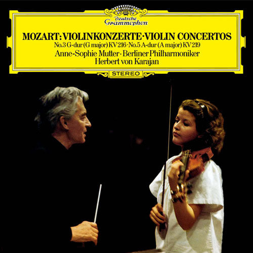 アンネ・ゾフィー・ムター / モーツァルト：ヴァイオリン協奏曲第3番、第5番《トルコ風》【CD】