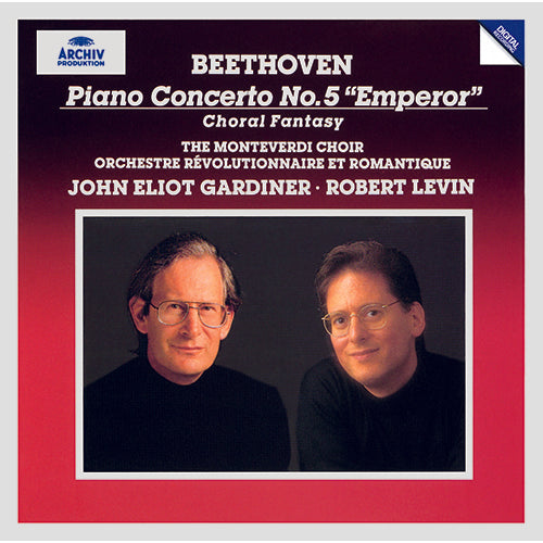ロバート・レヴィン / ベートーヴェン: ピアノ協奏曲第5番《皇帝》、合唱幻想曲【CD】【UHQCD】