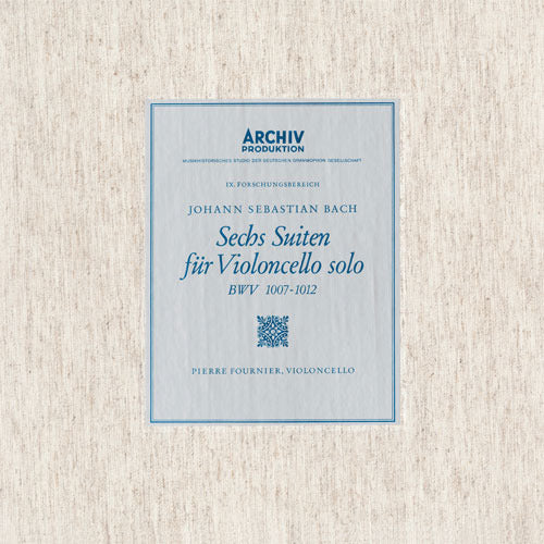 ピエール・フルニエ / J.S.バッハ：無伴奏チェロ組曲 BWV1007-1012【初回生産限定盤】【SA-CD】【SHM-CD】