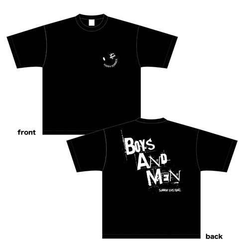 BOYS AND MEN / SUMMER FESTIVAL ロゴTシャツ